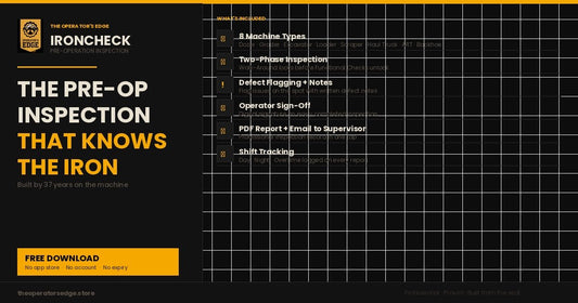 IronCheck Pro — Free Pre-Operation Inspection Tool (All Heavy Equipment)